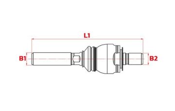 Rot Mili – Mercedes / Oem No: 14603048 - 83957095