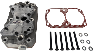 Kompresör Komple Kapak Bypas'lı (Siboplu) Çift Silindir - Ford | 8C462B960AA - K094157K50 - 7C462875ADN - LK4958 - K013739