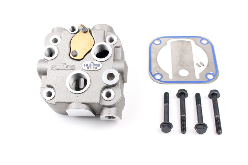 Kompresör Komple Kapak Bypas'lı (Siboplu) Tek Silindir - Ford | SEB01763004 - 7C462875CA - LK3848 - K019284