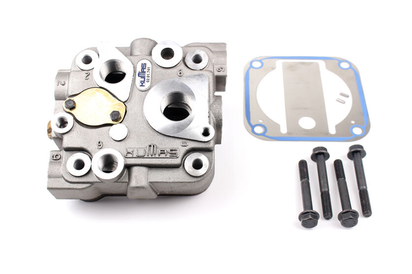 Kompresör Komple Kapak Bypas'lı (Siboplu) Tek Silindir - Ford | 4C462B960AA - SEB01894004 - 7C462875BA - LP3974 - K017428