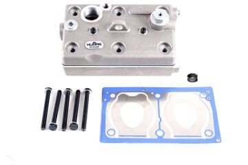 Kompresör Komple Kapak Bypas'sız (Sibopsuz) Çift Silindir Tapalı Yeni Model - Volvo - Renault - Mercedes / 11301215 - 21301115 - 9125109 - 4571304915 - 4571303715 - 4571304815 - 4571303615 - 9125101040 - 9125101010 - 9125101030 - 9125101000 - 9125109202