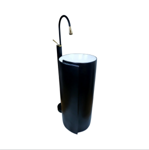 MONOBLOK LAVABO - MONZA MAT SİYAH