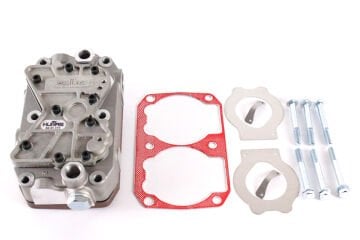 Kompresör Komple Kapak Bypas'sız (Sibopsuz) Çift Silindir - Bmc / K055983K50 - 9P921251 - LP4871 - K035001N00 - 1194456