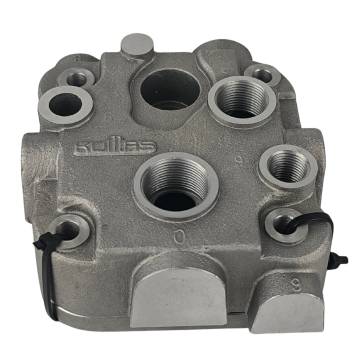 Kompresör Komple Kapak Bypas'sız (Sibopsuz) Tek Silindir - Iveco / 42471252 - SEB01682004 - 4897300 - 504016815 - LK3840 - SEB01819