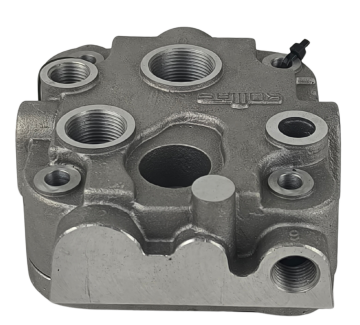 Kompresör Komple Kapak Bypas'sız (Sibopsuz) Tek Silindir - Iveco / 42471252 - SEB01682004 - 4897300 - 504016815 - LK3840 - SEB01819