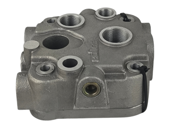 Kompresör Komple Kapak Bypas'sız (Sibopsuz) Tek Silindir - Iveco / 42471252 - SEB01682004 - 4897300 - 504016815 - LK3840 - SEB01819