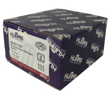 Kompresör Komple Kapak Bypas'sız (Sibopsuz) Tek Silindir - Iveco / 42471252 - SEB01682004 - 4897300 - 504016815 - LK3840 - SEB01819