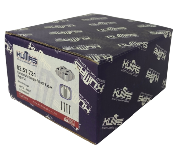 Kompresör Komple Kapak Bypas'sız (Sibopsuz) Tek Silindir - Iveco | 42471252 - SEB01682004 - 4897300 - 504016815 - LK3840 - SEB01819