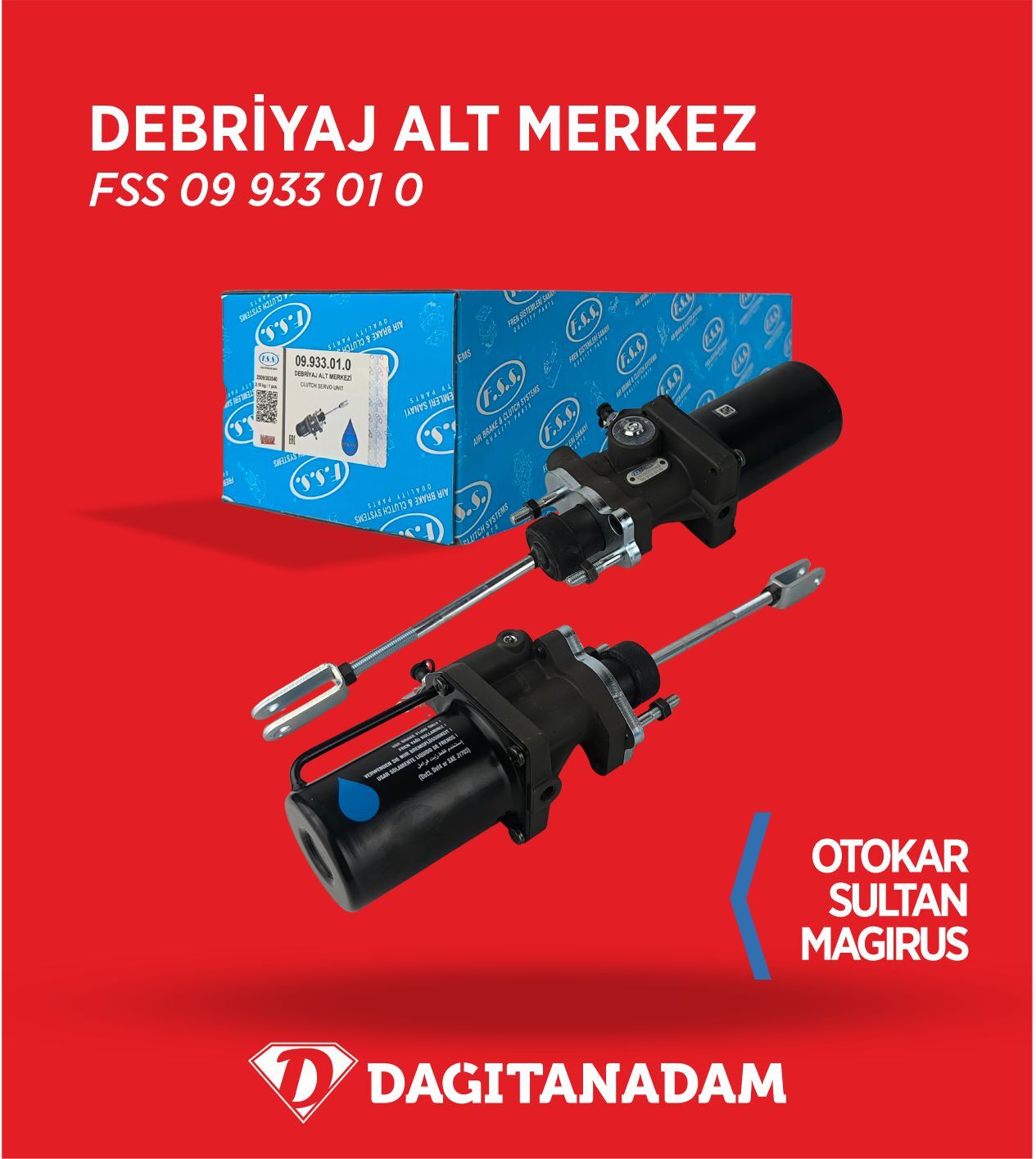 Debriyaj Alt Merkezi - Otokar Sultan, Magırus / Oem: Fss Patent