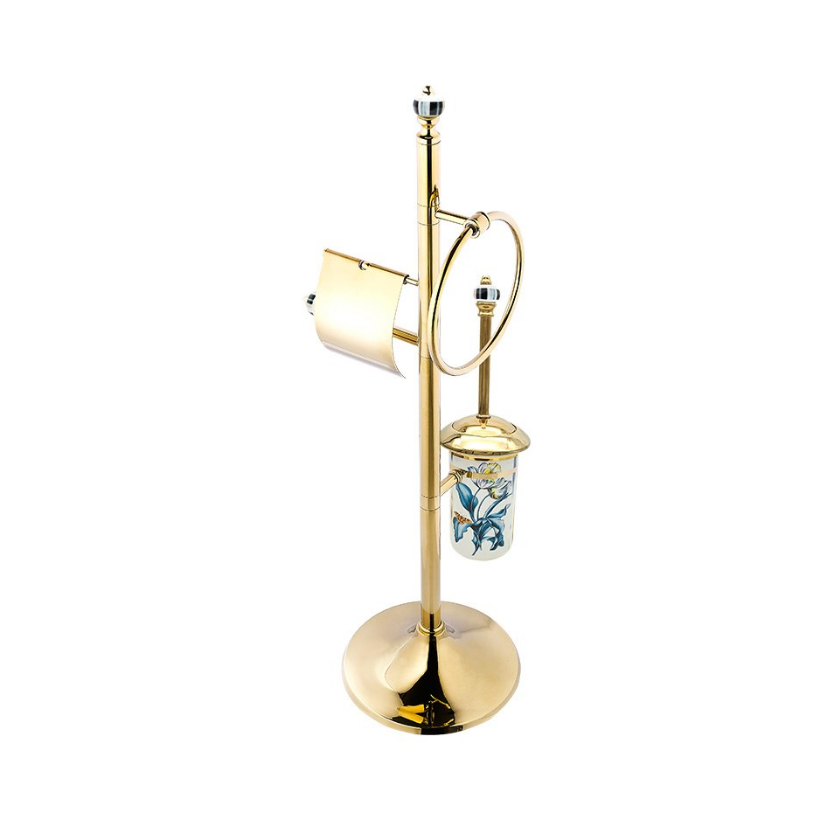 3'LÜ AYAKLI SET - STRİPE ALTIN