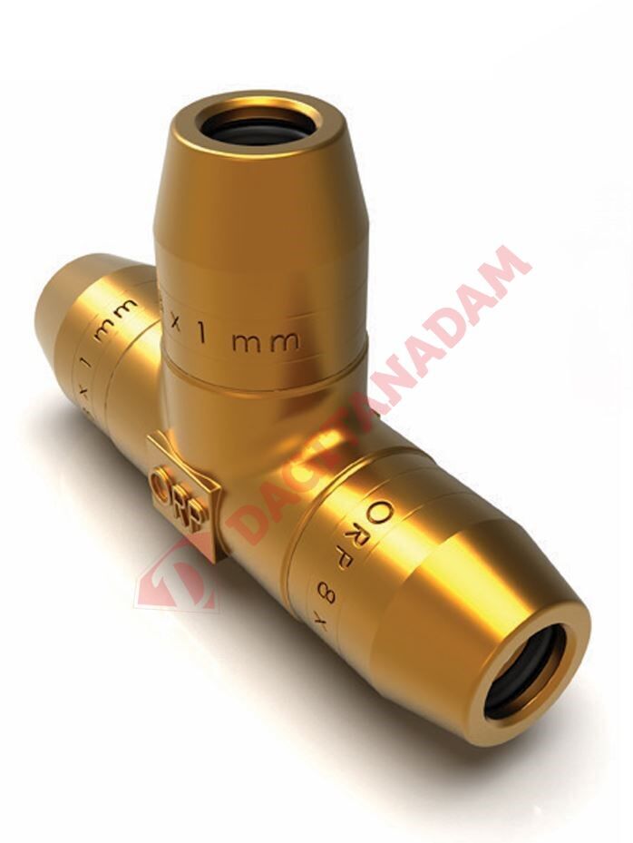 ÜÇ YÖNLÜ HORTUM ADAPTÖRÜ - 9 X 1,5