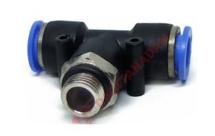 Obt Orta Bacak T Nipel - 12 Mm - 1/4