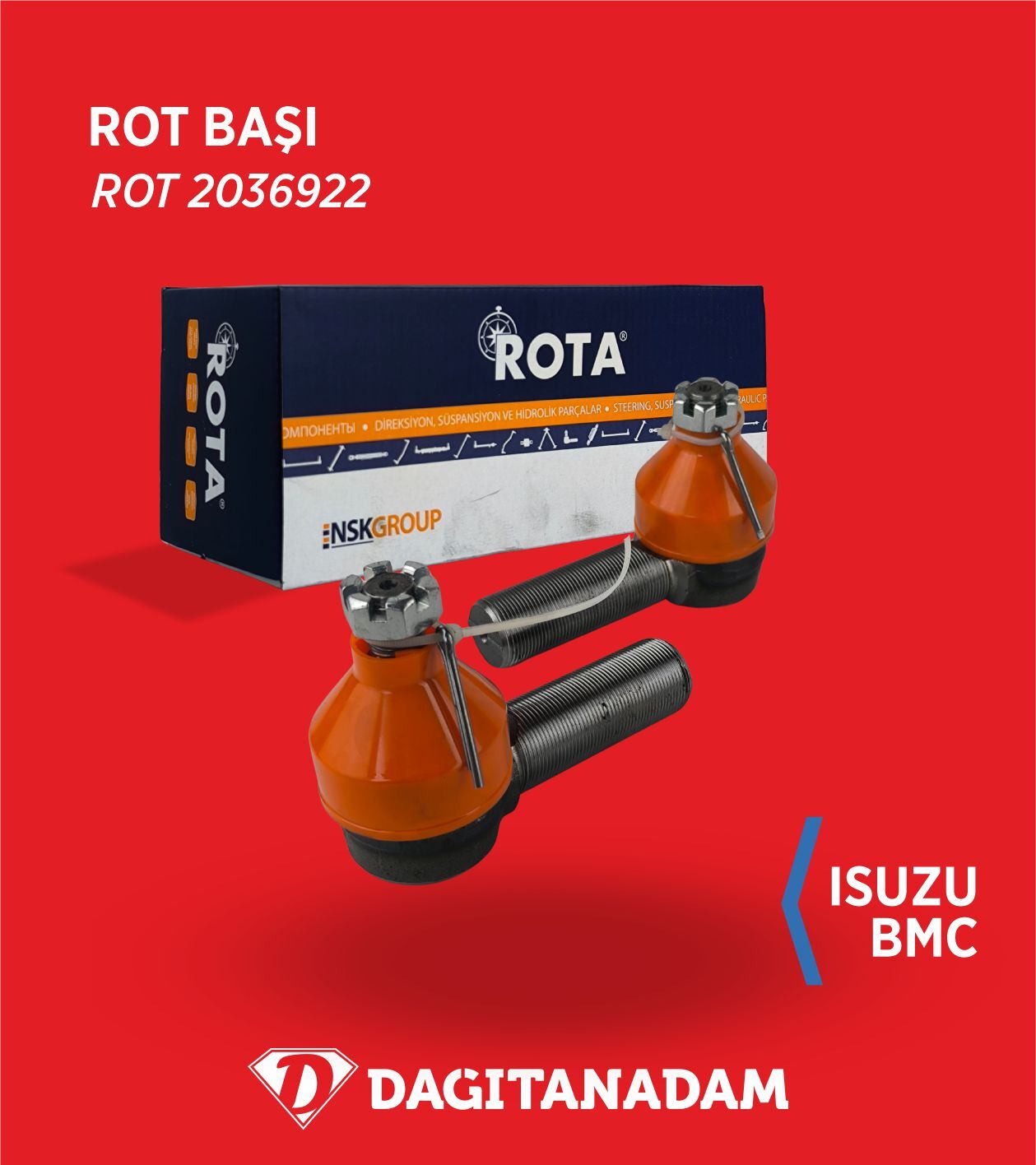 Rot Başı - Sol - Isuzu- Bmc / 377772587001 3 78E+11