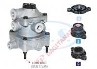 Dorse Kontrol Valfi - Man - Scanıa 82, 142 - Mercedes 16, 24 - Lıebherr - Evobus - Daf - Iveco - Volvo / Oem: 973 002 402 0