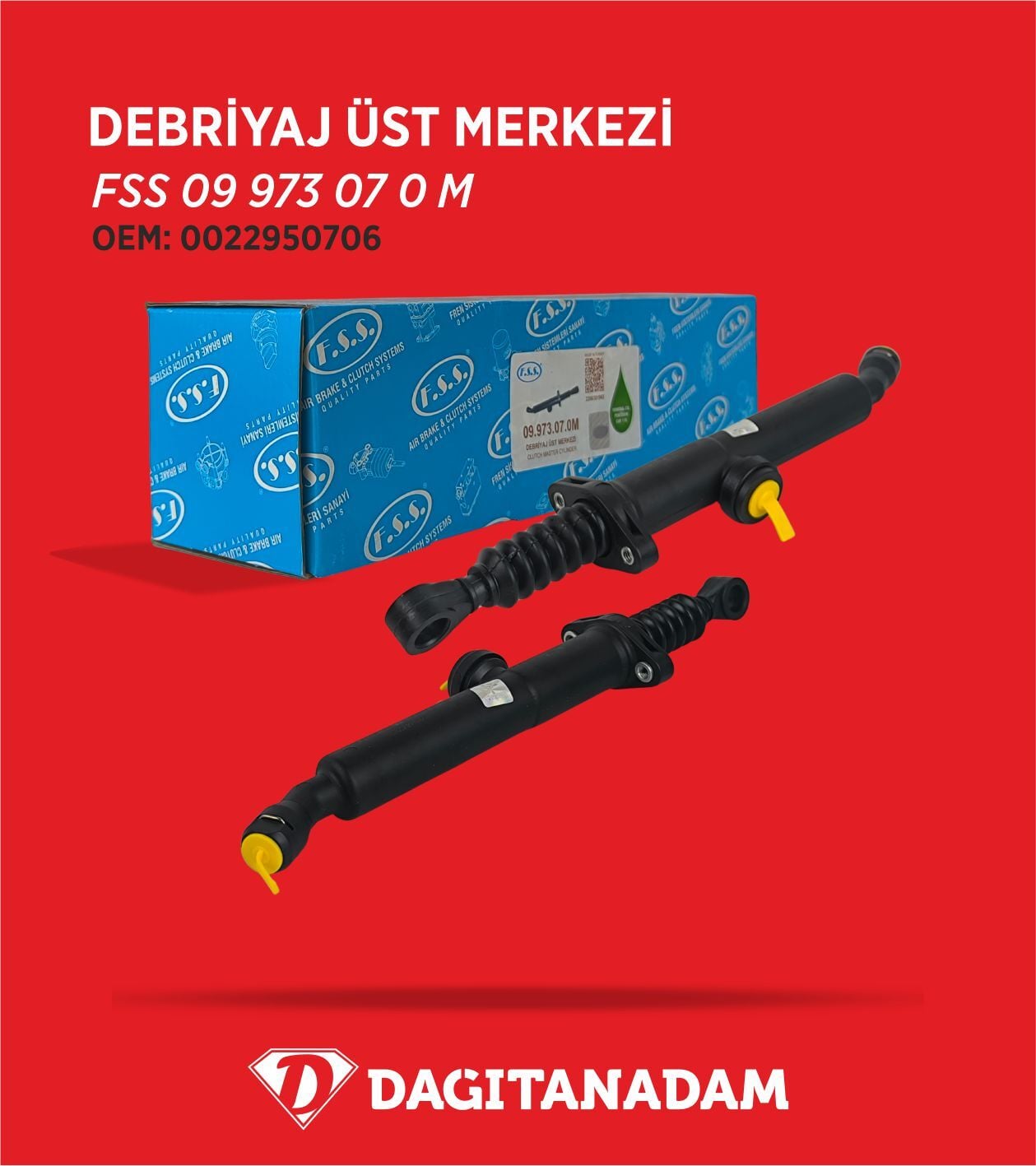 Debriyaj Üst Merkezi - Mercedes Actros / Oem: Mkg190110.4.2 - 0022950706