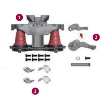 Kaliper Mekanizma Seti - Bpw Pimli Yeni Tip - Komple - 990685 - 505310 - 505320