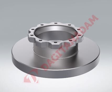 Fren Diski - Ön - Mercedes Man 12.153