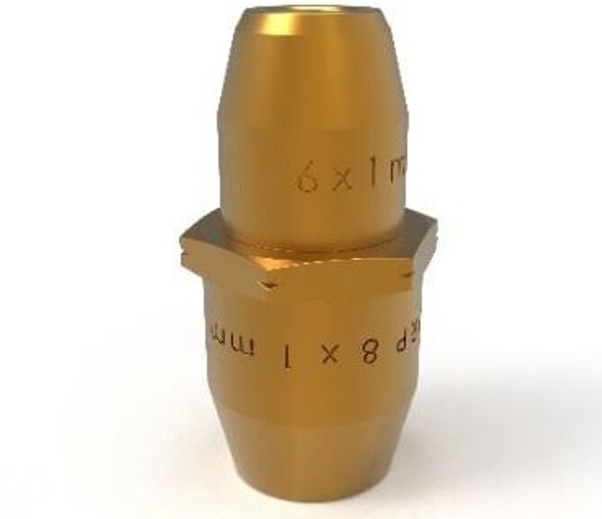 Rakor Çift Yönlü Düşürücü - 8X1,0 mm 6X1,0 mm
