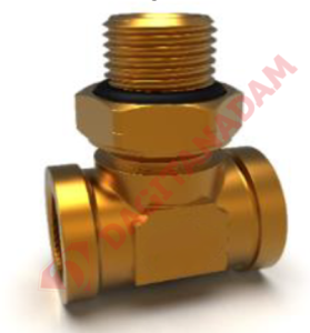 Rakor Obt Üç Yollu T Orta Bacak - M16X1,5 M12X1,5