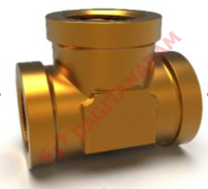 Rakor Üç Yollu T - M16X1,5 M16X1,5 M16X1,5