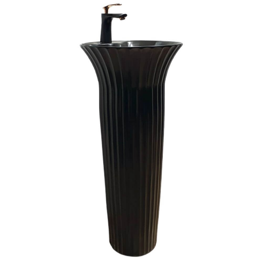 MONOBLOK LAVABO - BRİGHT MAT SİYAH