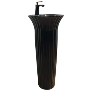 MONOBLOK LAVABO - BRİGHT MAT SİYAH