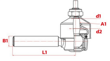 Vites Rot Başı - Sol - Mercedes- Iveco -Bmc-Mercedes-Man / 0009965645 - 0009965145