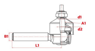 Vites Rot Başı - Sağ - Mercedes- Volvo Iveco -Bmc-Mercedes-Man / 9967045 0009967045 - 0009966845 - 0002687045 0009967045