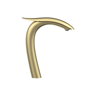 SWAN ÇANAK LAVABO BATARYASI - MAT ALTIN BEYAZ