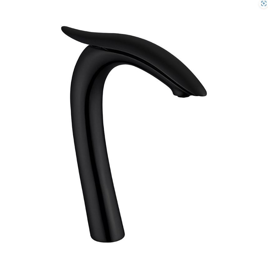 SWAN ÇANAK LAVABO BATARYASI - MAT SİYAH BEYAZ