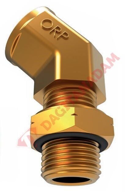 45° DİRSEK KONTRALI - M16X1,5  M16X1,5