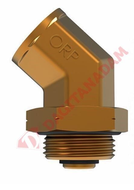 45° HAREKETLİ DİRSEK - M22X1,5  M16X1,5